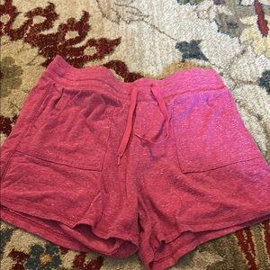 Women's Pink Casual Shorts